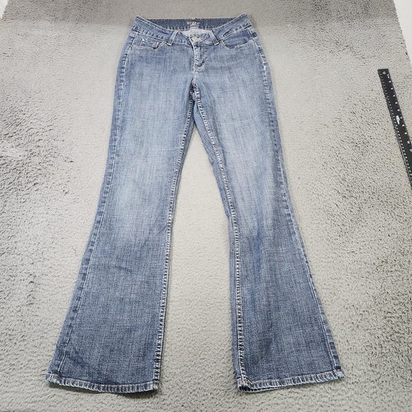 American Eagle Outfitters Denim - American Eagle Outfitters Jeans Womens 6 Blue Wash High Rise Bootcut Denim